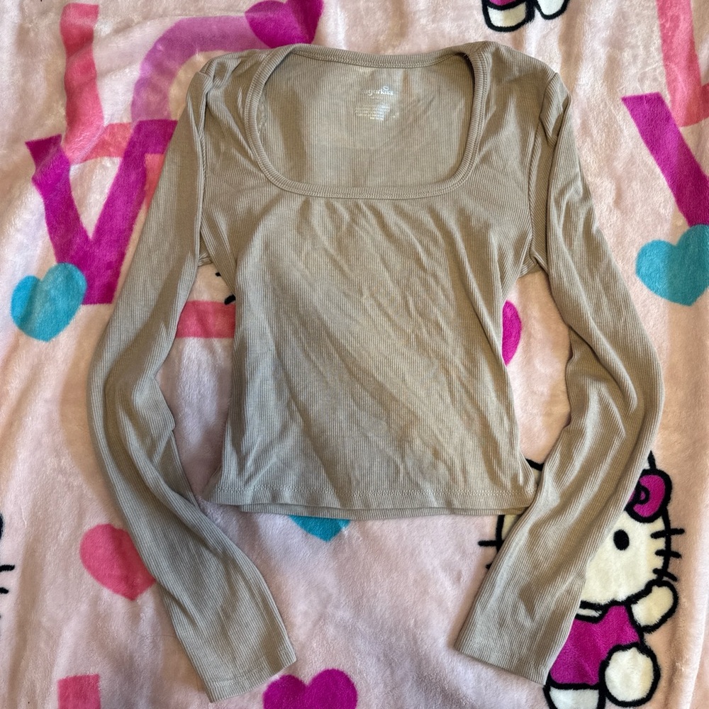 brown long sleeve